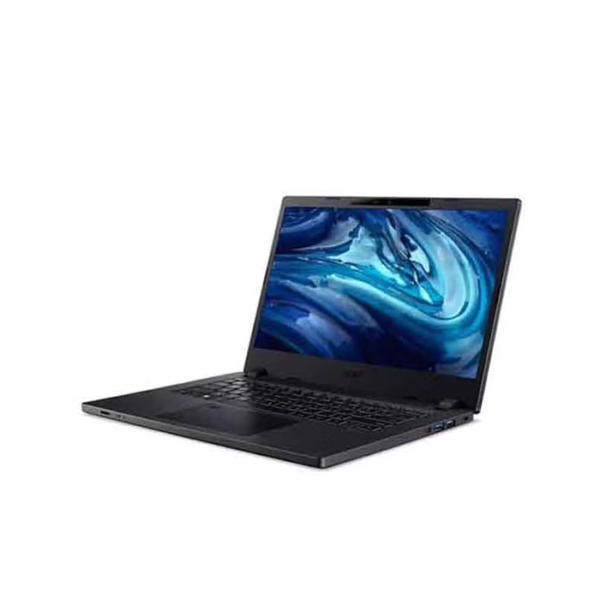Acer TravelMate Professional 214 Laptop Intel Core Ultra 7 255U vPro Essential 16GB DDR5 1TB SSD (NX.BSQEM.009) Display front side angled view