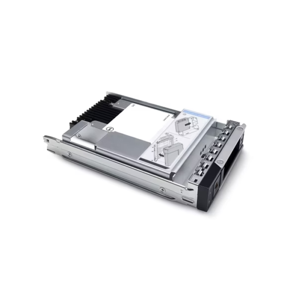 Dell 960GB SATA 6Gbps Read Intensive Solid State Drive 2.5 Inch in 3.5 Inch Carrier 14G- for data center storage.