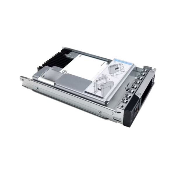 Dell 960GB SATA 6Gbps Solid State Drive 2.5 Inch Hot Plug with 3.5 Inch Hybrid Carrier for enterprise server storage.