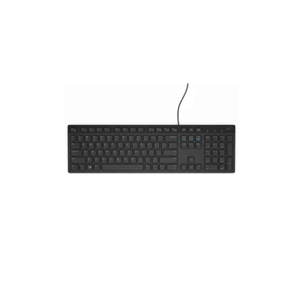 Dell KB216 Multimedia Keyboard front view.