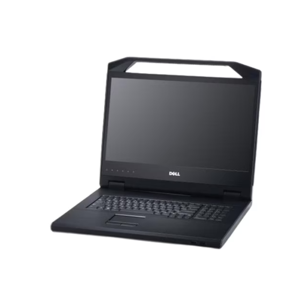 Dell LED KMM 18.5 Inch 1U Rack Mount Console with International English Keyboard (481 BBBC), front view