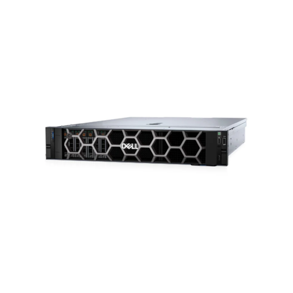 Dell PowerEdge R760xs Dual Xeon Silver 4510 64GB 1.2TB SAS PERC H755 16×2.5 NVMe 10GbE Dual 1100W 3Yr ProSupport server front face view