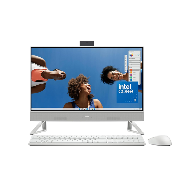 Dell Pro 24 AIO Plus (QB24250), Intel Core Ultra 7 265, 32GB DDR5, 1TB NVMe, 23.8 FHD Touch, Windows 11 Pro, Wi Fi 6E, Arabic Wired KB & Mouse, TPM, 3 Year ProSupport NBD, Front view