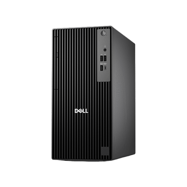Dell Pro Tower QCT1250 Intel Core i5 14500 vPro, 8GB DDR5, 512GB NVMe, DOS Windows options, 180W PSU, 1 Year ProSupport front view