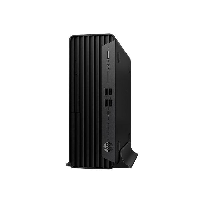 HP Elite SFF 800 G9 Desktop (9N7F1AT#BH5) front design view.