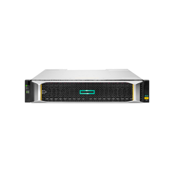 HPE MSA 2060 16Gb Fibre Channel SFF SAN Storage (R0Q74B), front panel with high density drive slots