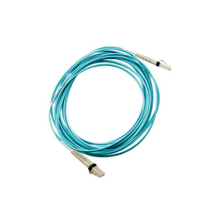 HPE LC LC OM4 multimode fiber optic cable 5 meter QK734A.