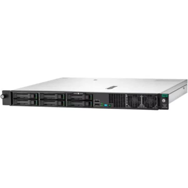 HPE ProLiant DL20 Gen11 Rack Server (P71375 425) Angled Front View