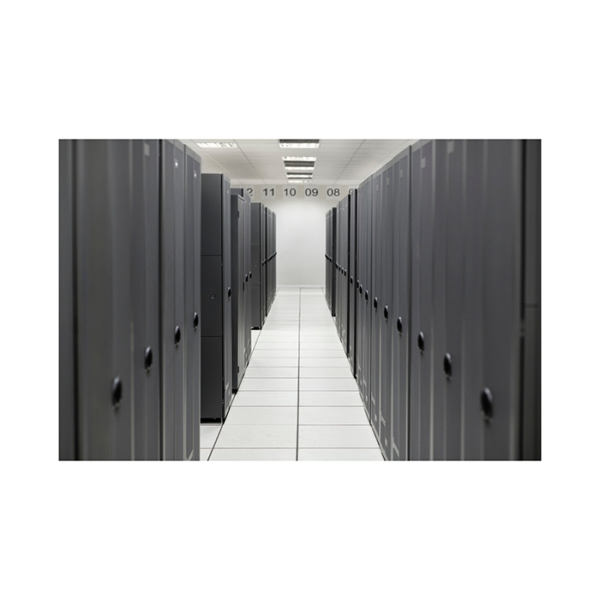 HPE ProLiant DL380 Gen10 Plus Heat Sink with Dual Fan Kit Modern data center with rows of server racks