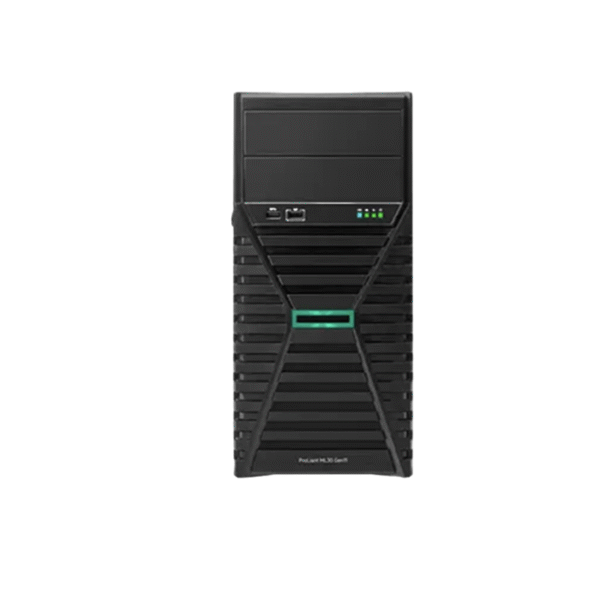 HPE ProLiant ML30 Gen11 Tower Server Front View (P65096 421)