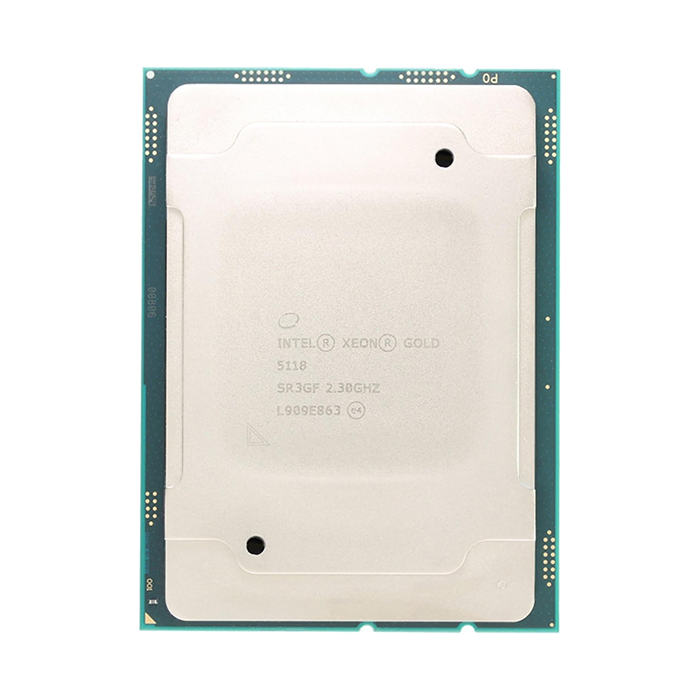 Intel Xeon Gold 5118 Server Processor 2.30GHz 16.5MB Cache 12 Core 24 Thread, for servers.