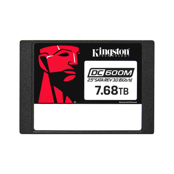 Kingston DC600M 7.68TB SATA Solid State Drive for Servers