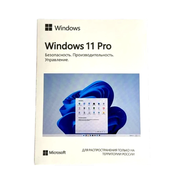 Microsoft Windows 11 Pro 64 Bit English International 1 Pack DSP OEI DVD (FQC 10528) software box front view