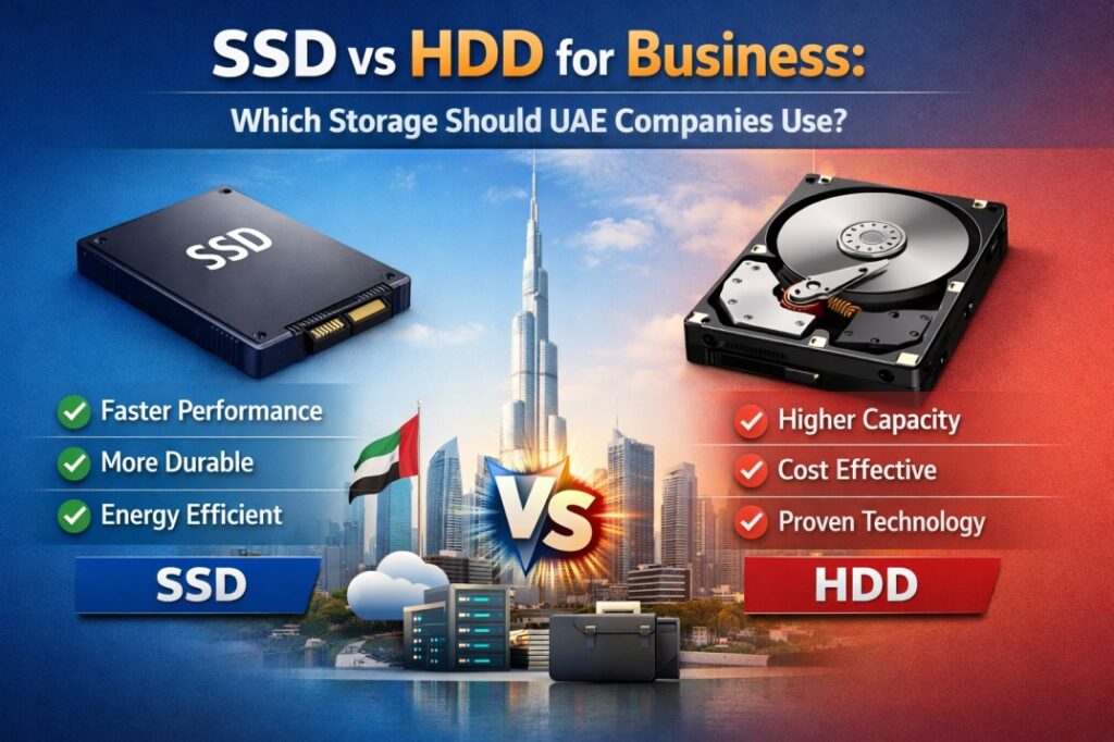 SSD vs HDD: Which Storage Should UAE Companies Use?
