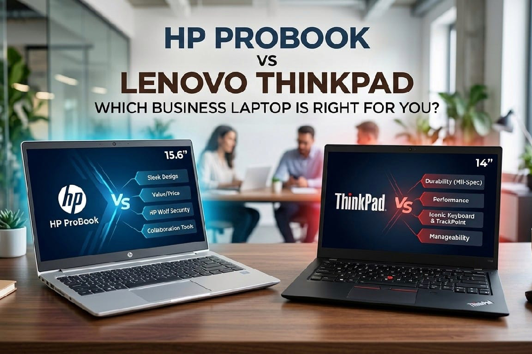 HP ProBook Vs Lenovo ThinkPad Which Business Laptop Is Right for You, Source AI